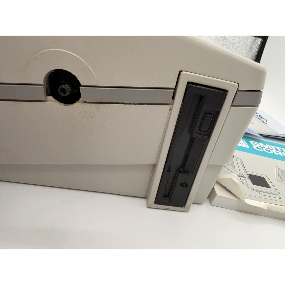 Smith Corona PWP 3600 DS Personal Word Processor Floppy Disk Vintage Turns On